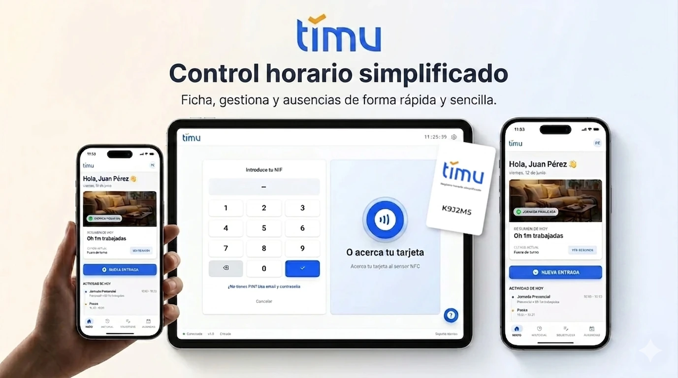 App de empleado 'En jornada' para fichar en remoto desde el móvil